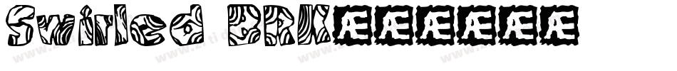 Swirled BRK字体转换